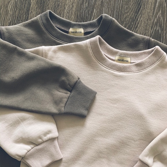 sam&mia “Minimalist” crew neck sweater. New Brand - Picture 3 of 7